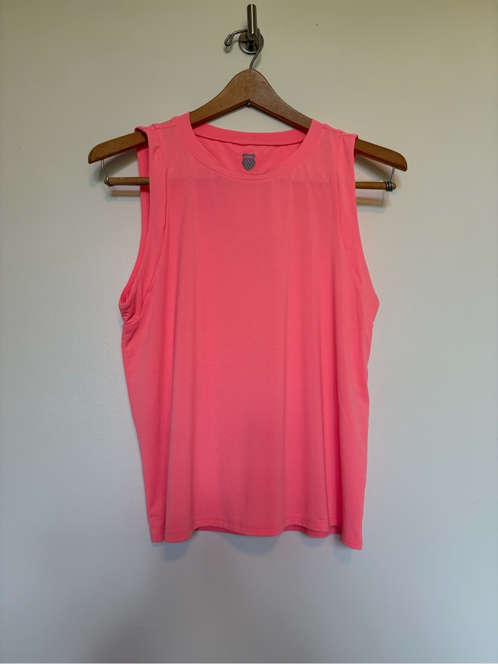 K-Swiss Neon Pink Performance Tank Top